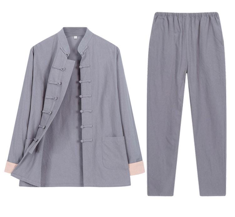 Plus size, cotton fabric, Chinese Tang suit jacket and Tang suit set