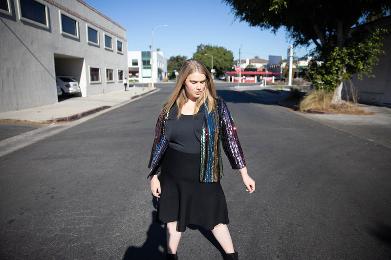 MM PURPLE LABEL - YEAR ROUND BLACK (PLUS SIZE).