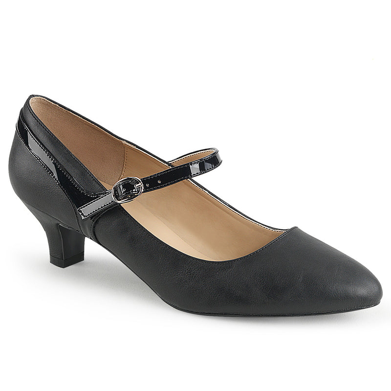 Fab-425 Mary Jane Kitten Heels in Large Sizes