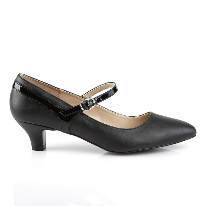 Fab-425 Mary Jane Kitten Heels in Large Sizes