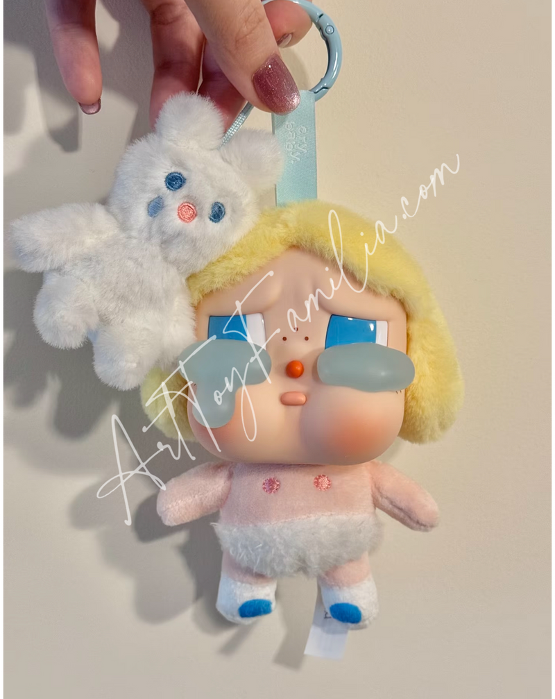 Crybaby Crying Again Vinyl Plush Pendant - 眼泪工厂搪胶毛绒挂件