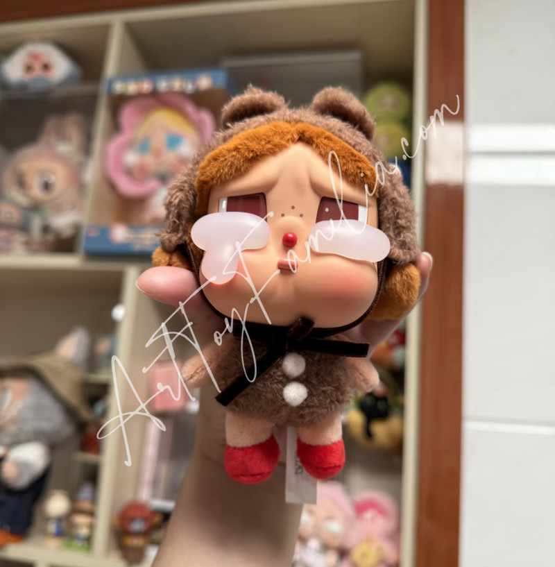 Crybaby Crying Again Vinyl Plush Pendant - 眼泪工厂搪胶毛绒挂件