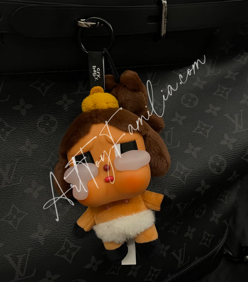 Crybaby Crying Again Vinyl Plush Pendant - 眼泪工厂搪胶毛绒挂件