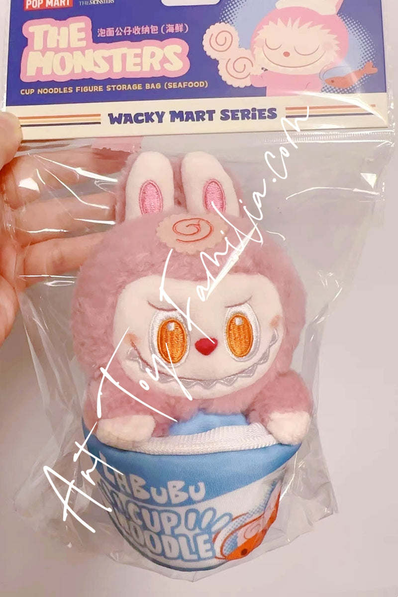 The Monsters Labubu Wacky Mart Series Cup Noodles Figure Storage Bag - 怪味便利店系列泡面公仔收纳包