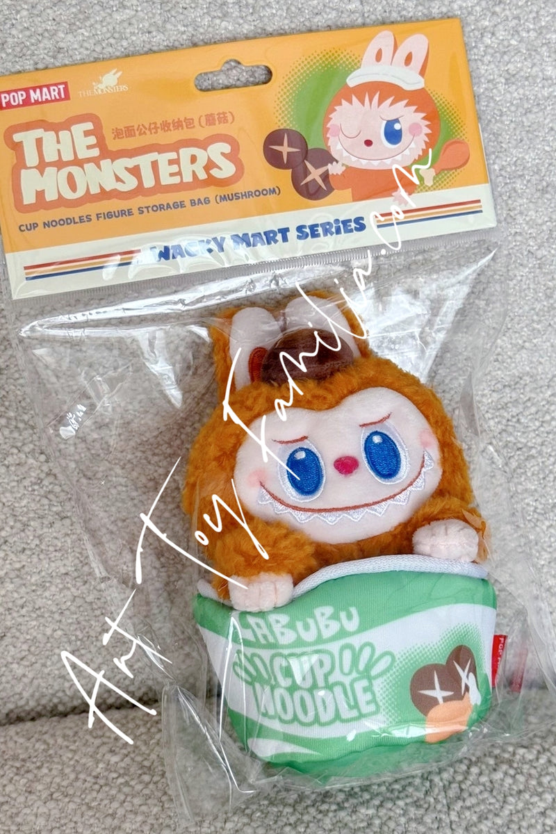 The Monsters Labubu Wacky Mart Series Cup Noodles Figure Storage Bag - 怪味便利店系列泡面公仔收纳包