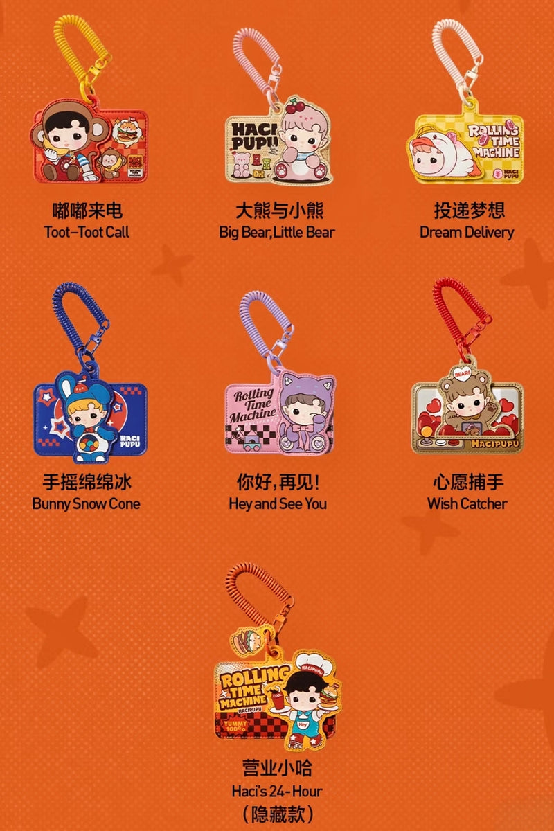 Hacipupu Rolling Time Machine Series-Card Holder - 转转时光机系列卡套