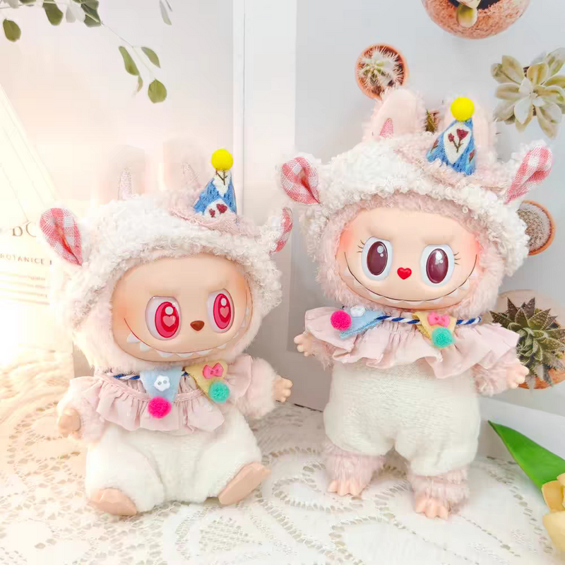 Doll Cloth Snowy Lamb Festival Ensemble - 007