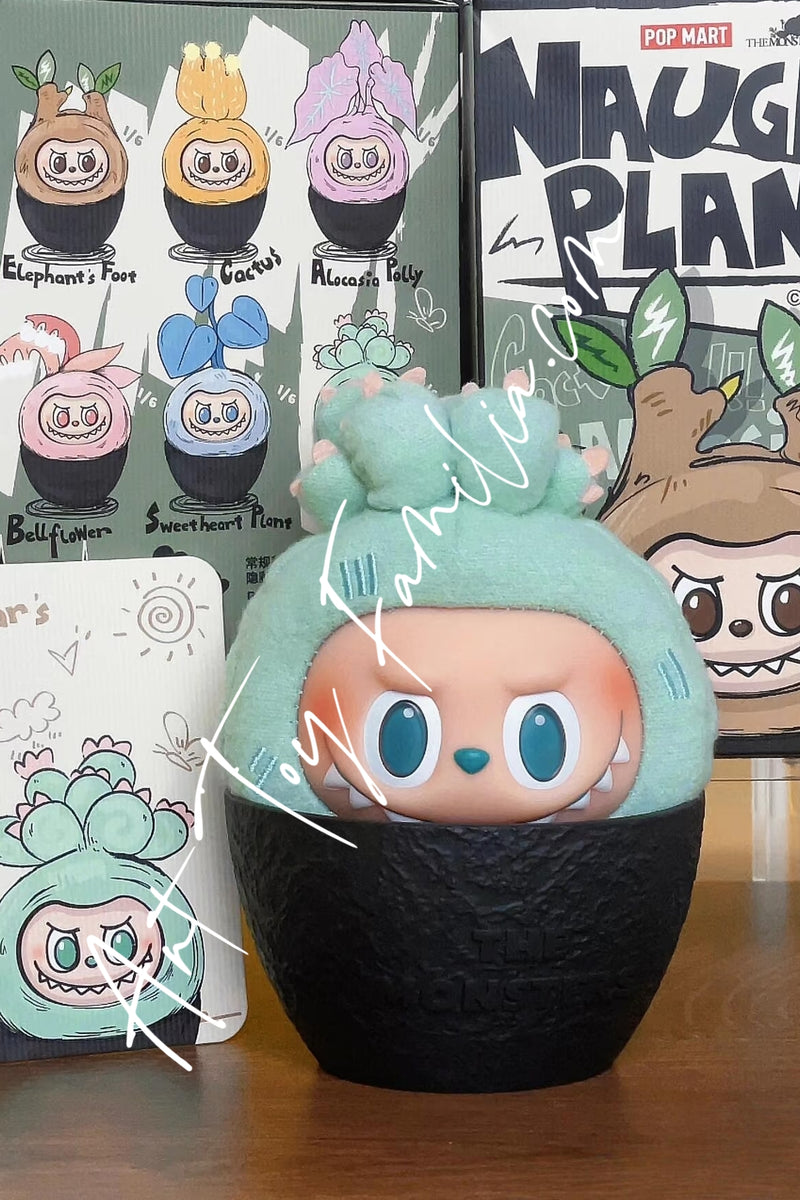 The Monsters Labubu Naughty Plants Vinyl Face Series - Naughty Plants搪胶脸系列盲盒