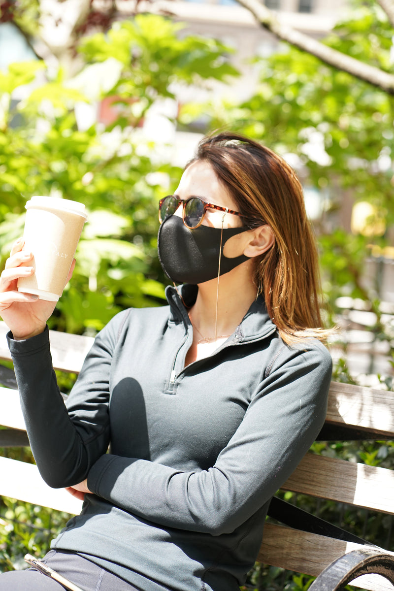 Dust Cotton Mask - Black