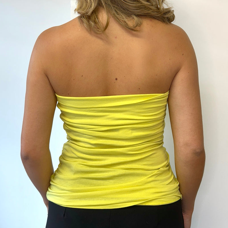 Yellow bandeau top - Size S/M