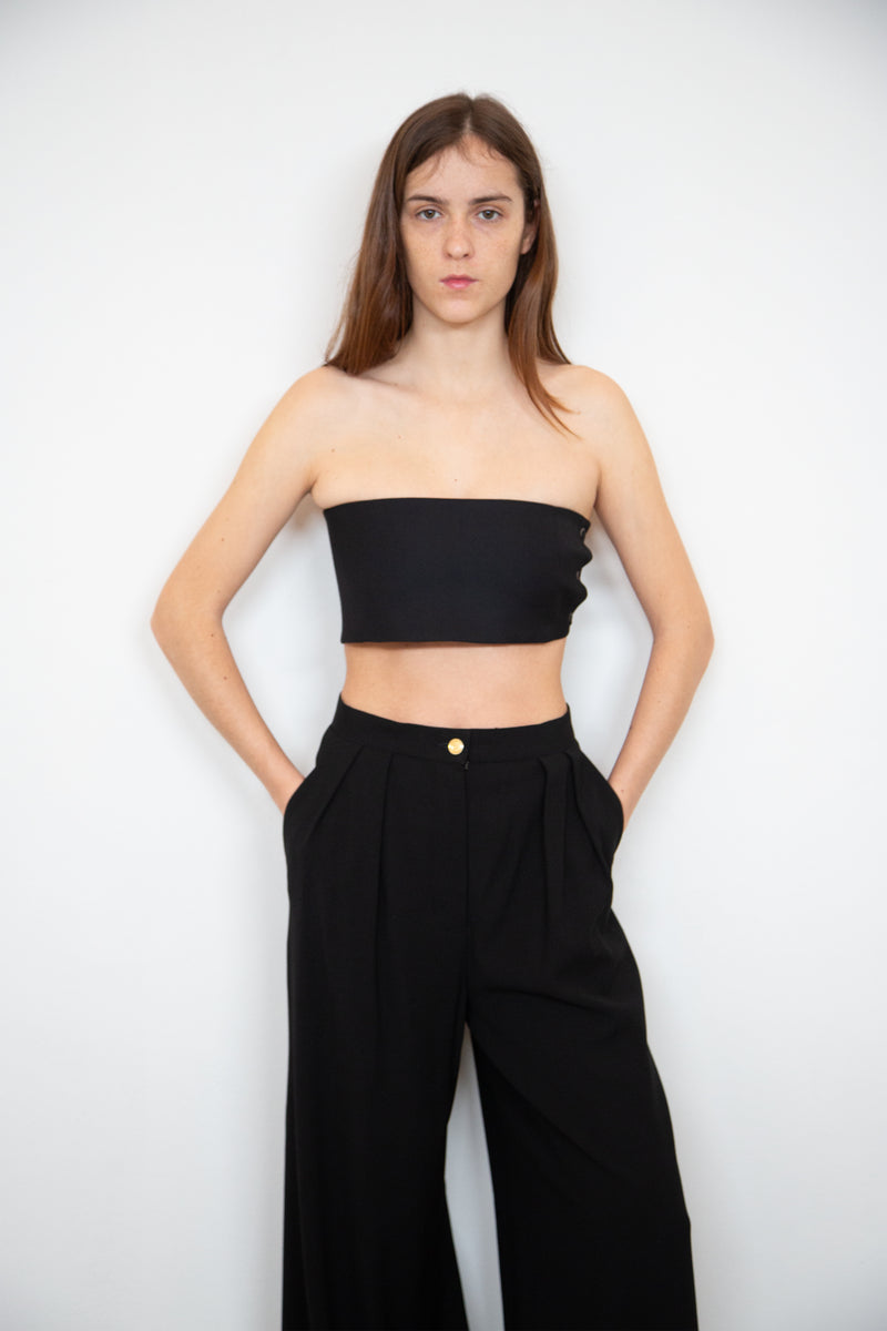 Yves Saint Laurent bandeau top