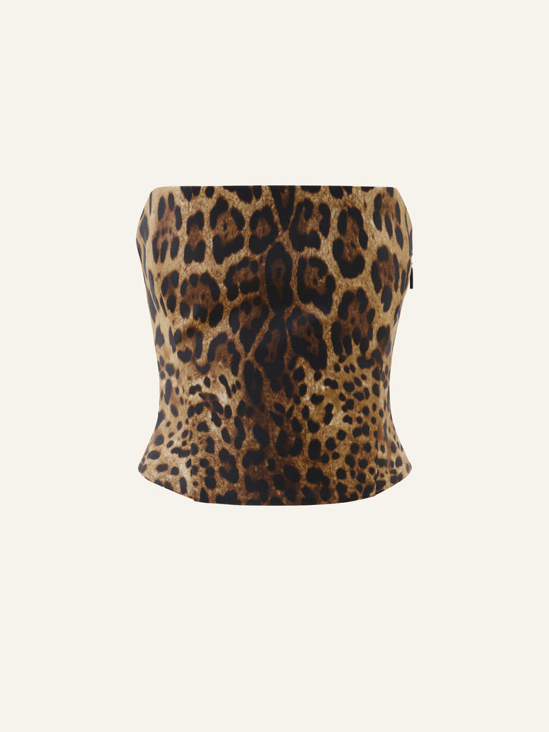 Etta bandeau in Leopard