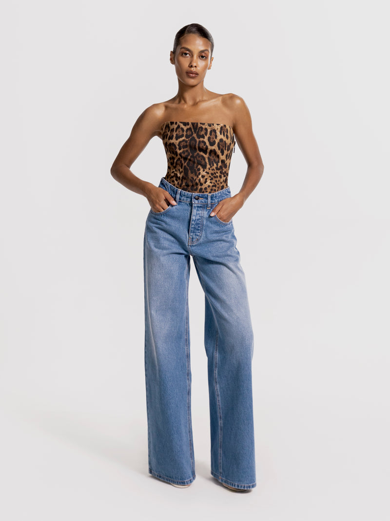 Etta bandeau in Leopard