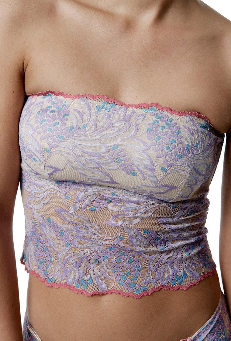 Bralette crop top Faye - Multicolor
