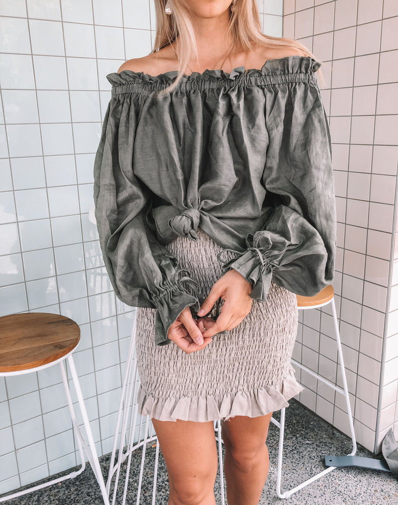 Agnus Off Shoulder Top