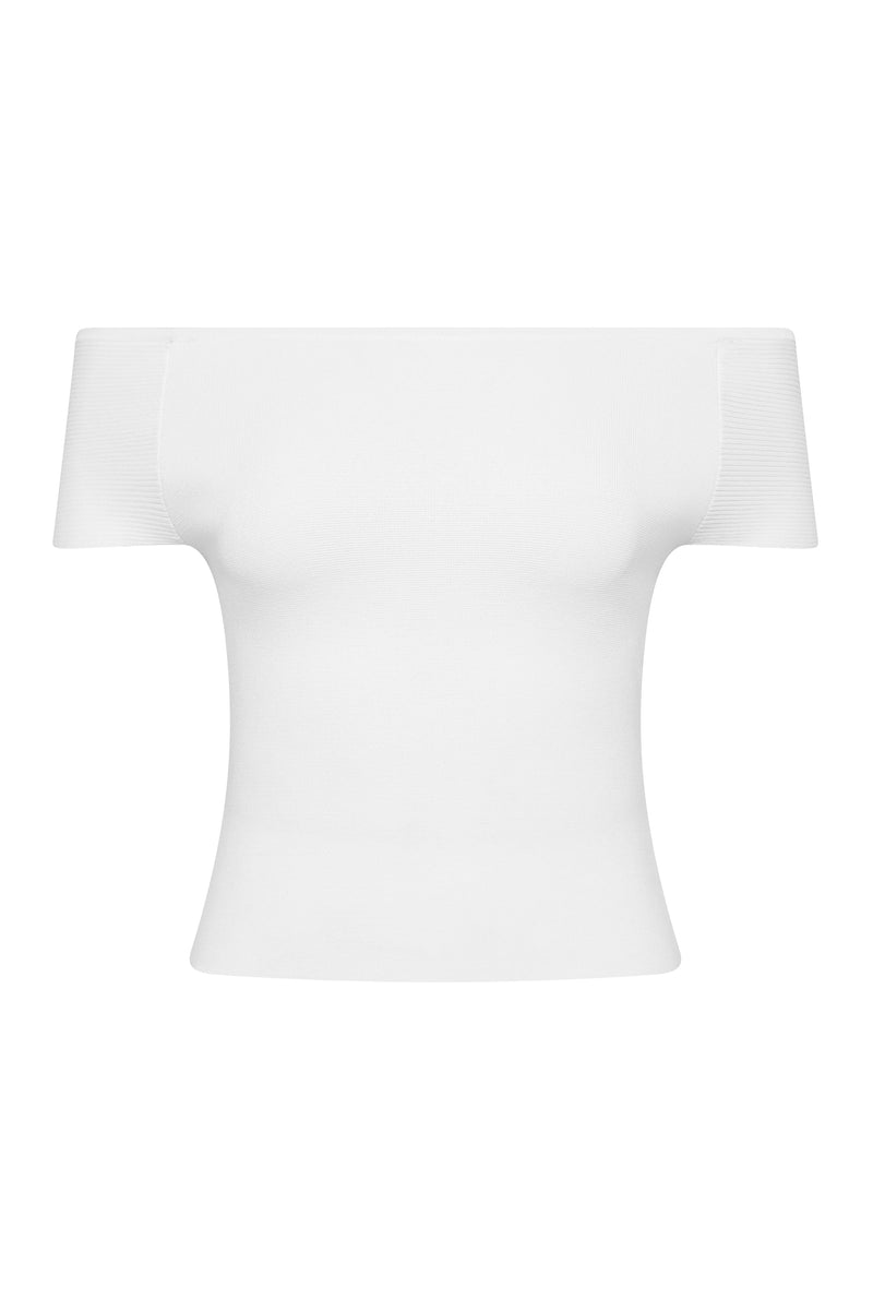 Deia Off Shoulder Knit Top