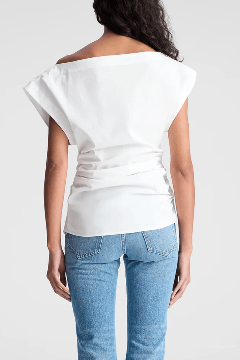 Nara Off Shoulder Top in White