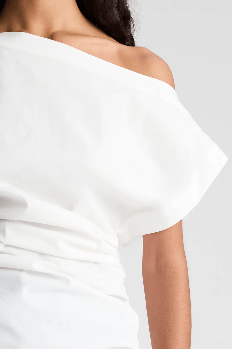 Nara Off Shoulder Top in White