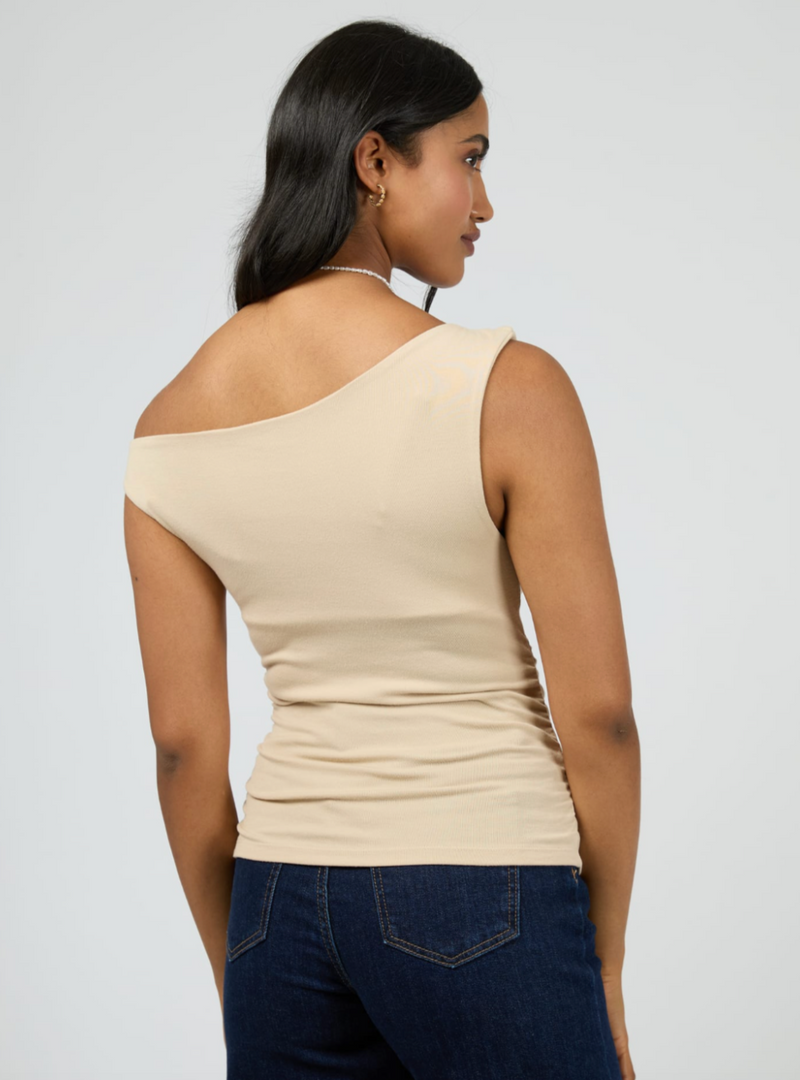 Kylie Off The Shoulder Top - Oat