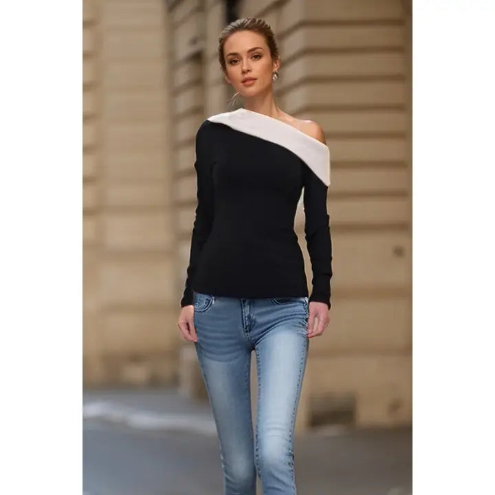 Vava Lucy One Off Shoulder Top