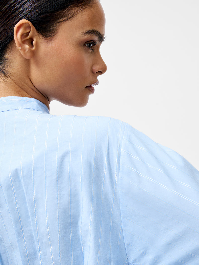 Annesy Stripe Cut Out Shirt