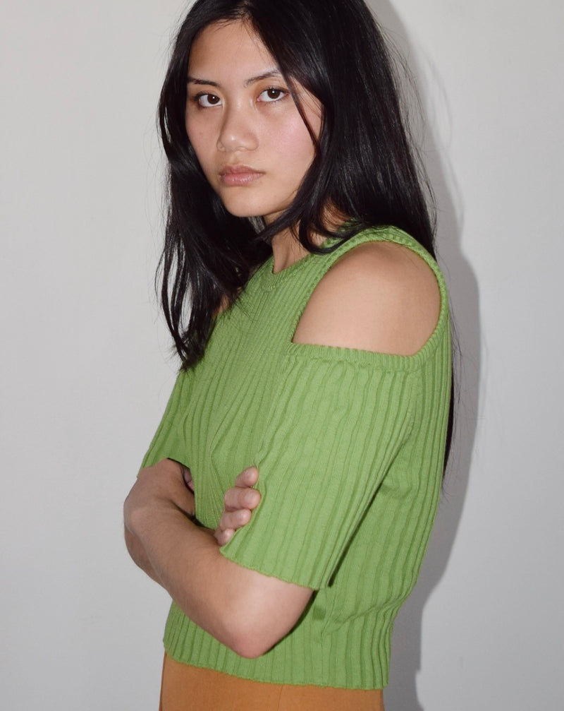 Shoulder Cut Out Top