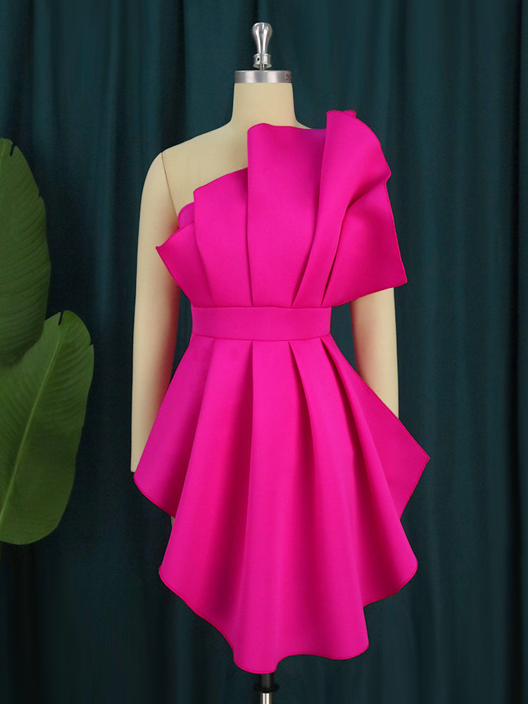 Backless Ruffle Slim High-end Blouse