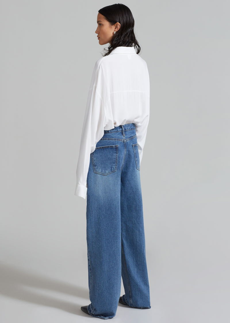 Andrea Denim Pants - Medium Wash