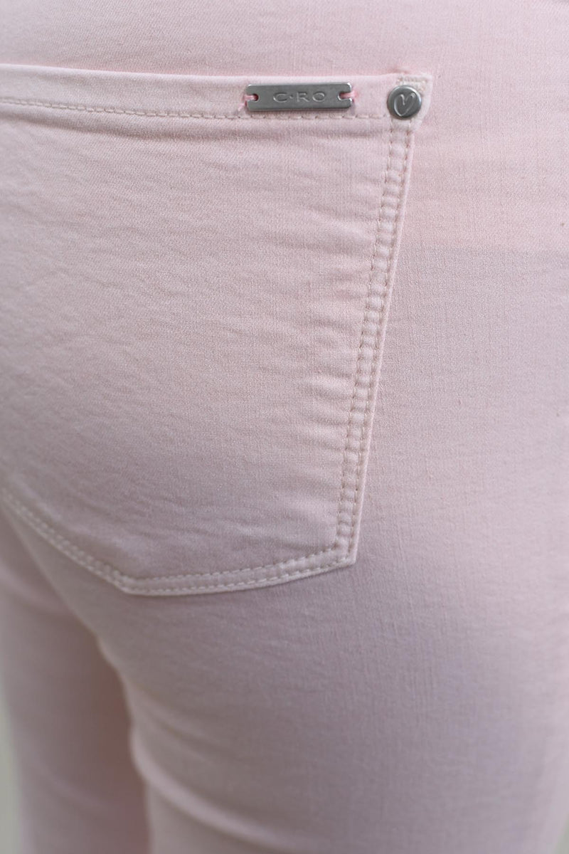 CRO Magic Fit Cropped Jeans Light Pink Denim-6893 225 231