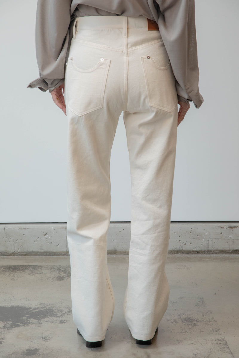 CORE DENIM - ECRU