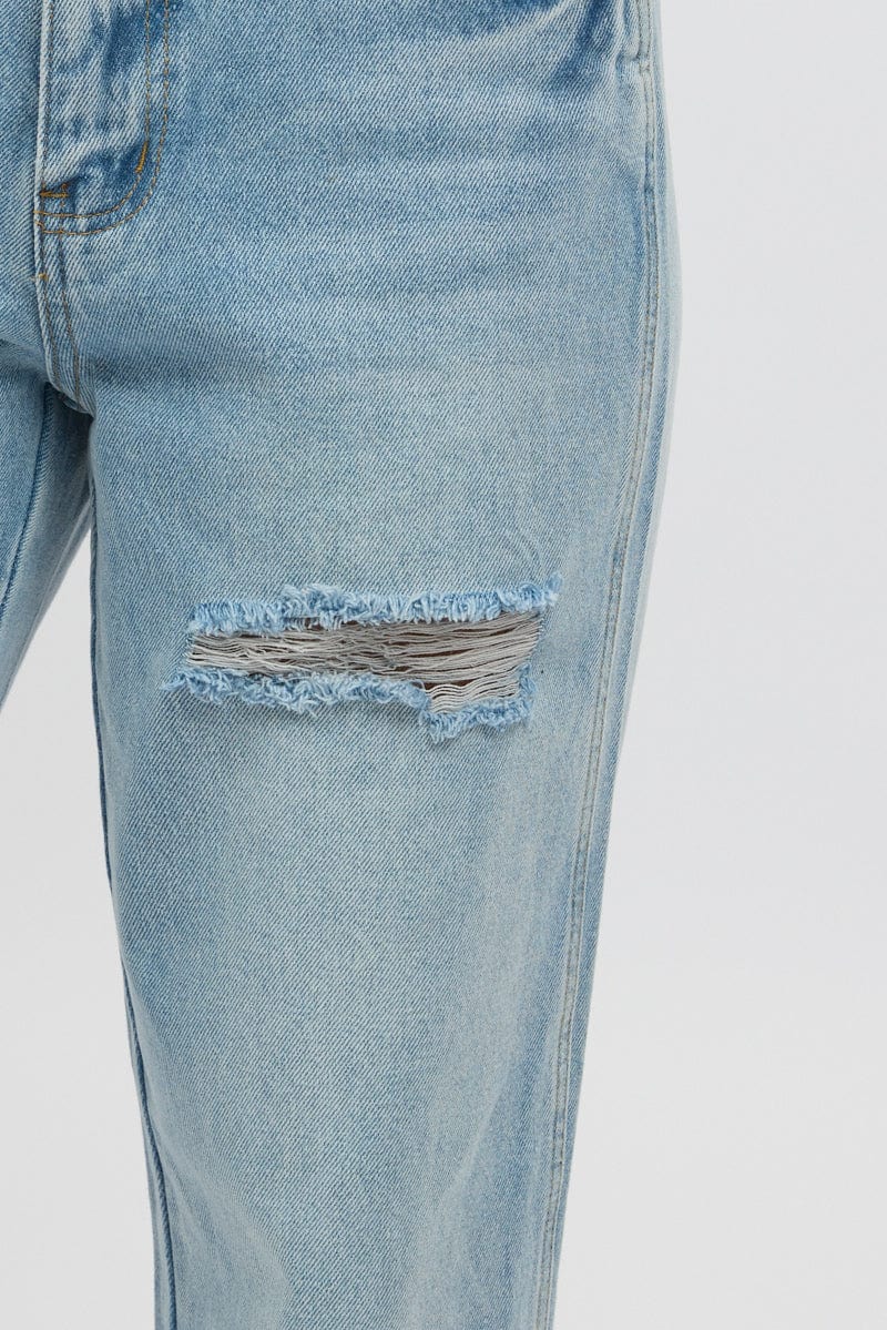 Denim Baggy Jeans Low Rise