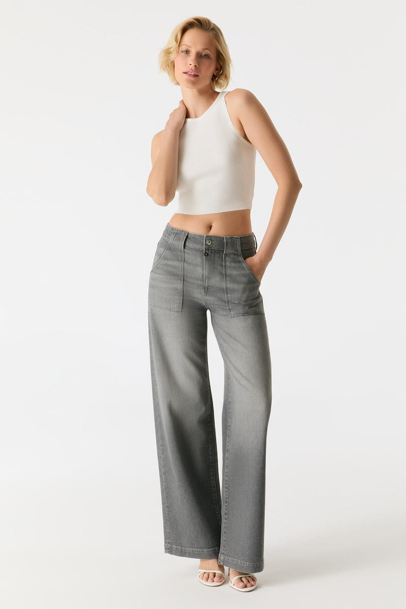 Jeans Lulu Grey Vintage
