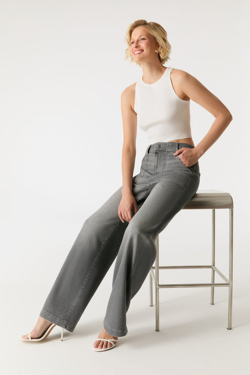 Jeans Lulu Grey Vintage