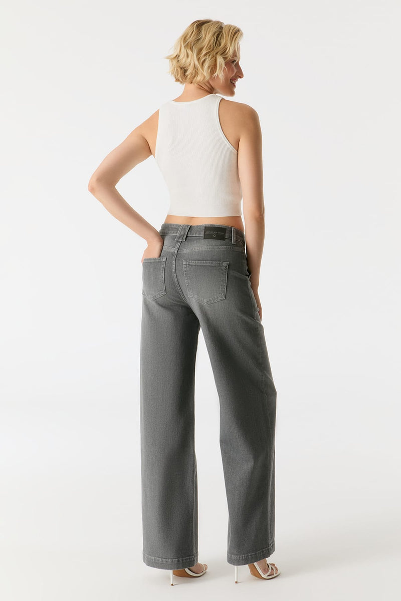 Jeans Lulu Grey Vintage