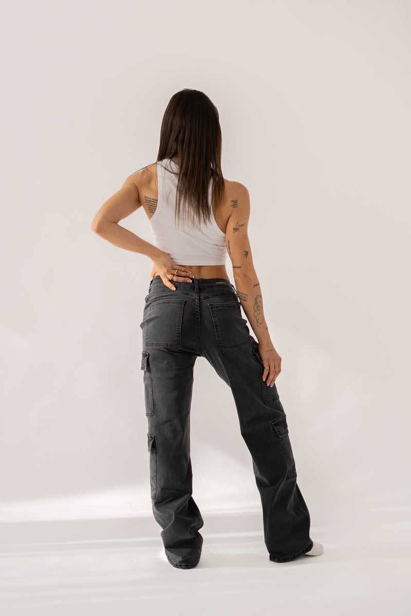 CARGO HIGH RISE - GREY