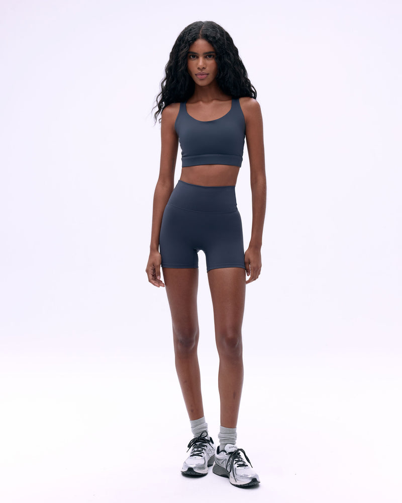 Ultimate Crop Shorts - Midnight Blue
