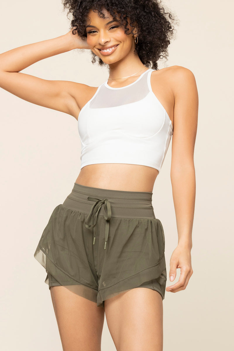 Cadence Short - Dark Olive