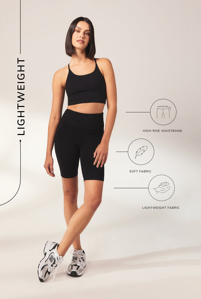 Lightweight Everyday Cycling Shorts - Black