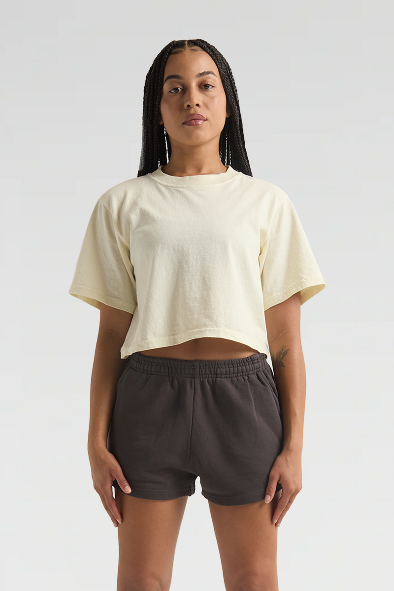 Shaka Wear Womens Garment Dye Fleece Shorts