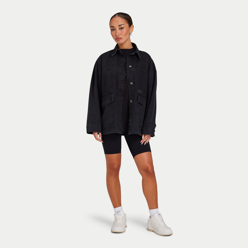 Womens Ribbed Base Short
