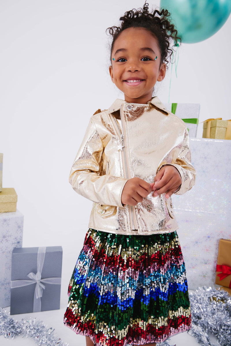 Confetti Sequin Skirt