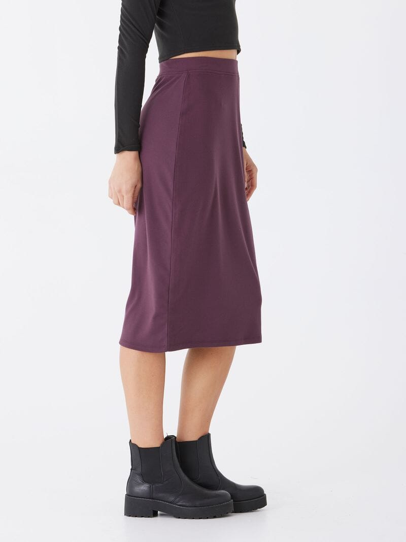 Marla Luxe Rib Midi Skirt