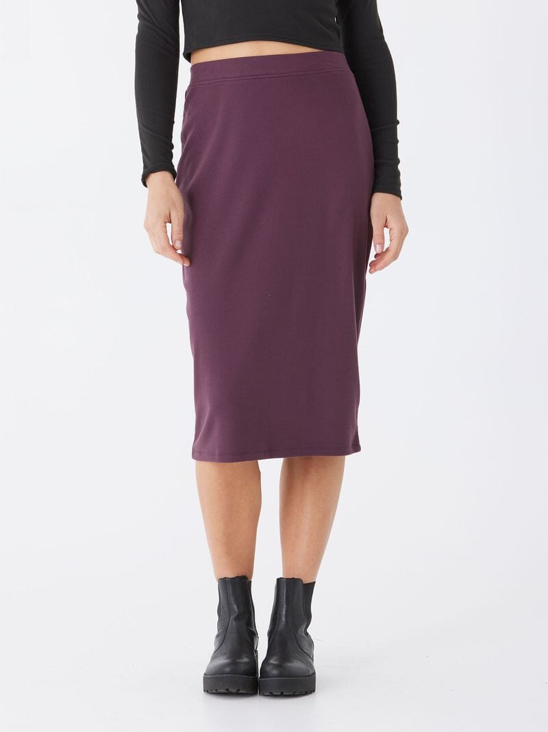 Marla Luxe Rib Midi Skirt