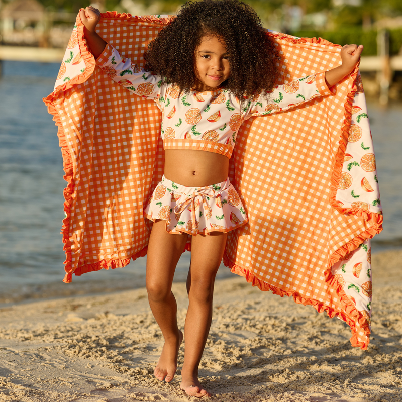 Skirt Bikini - Oranges