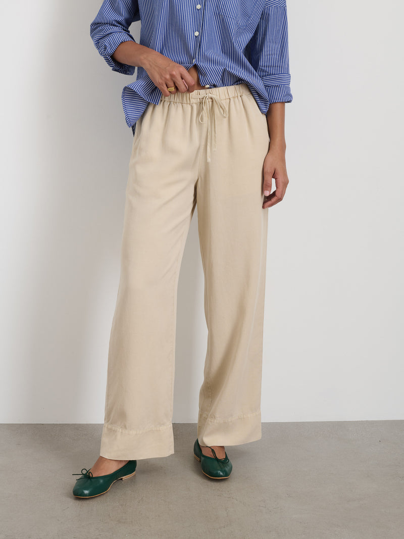 Riley Pant in Drapey Twill