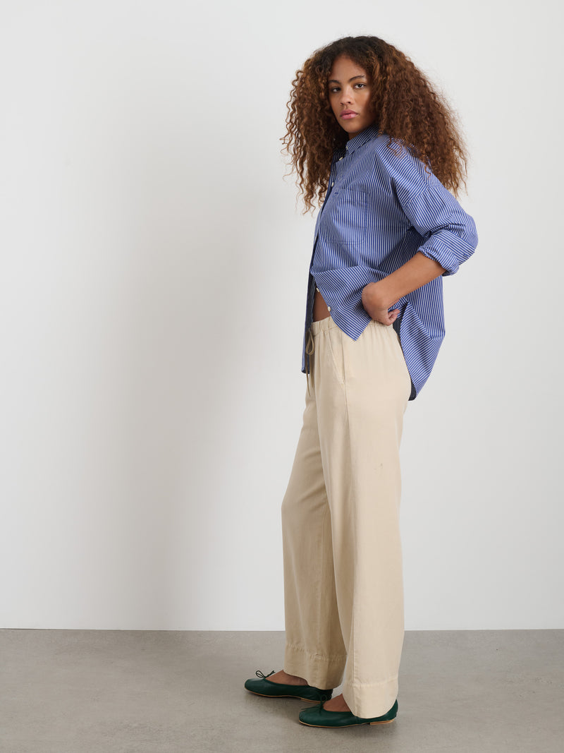 Riley Pant in Drapey Twill