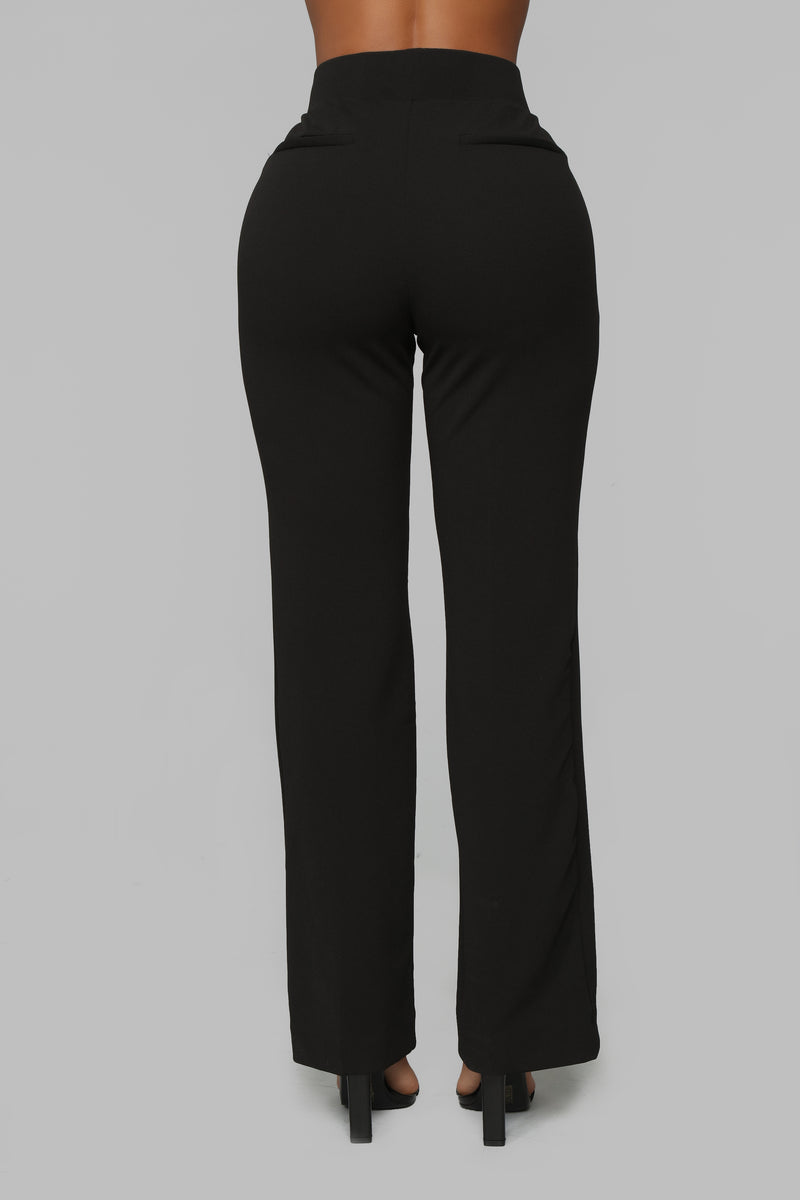 Celine Aria Wide Leg Pants - Black