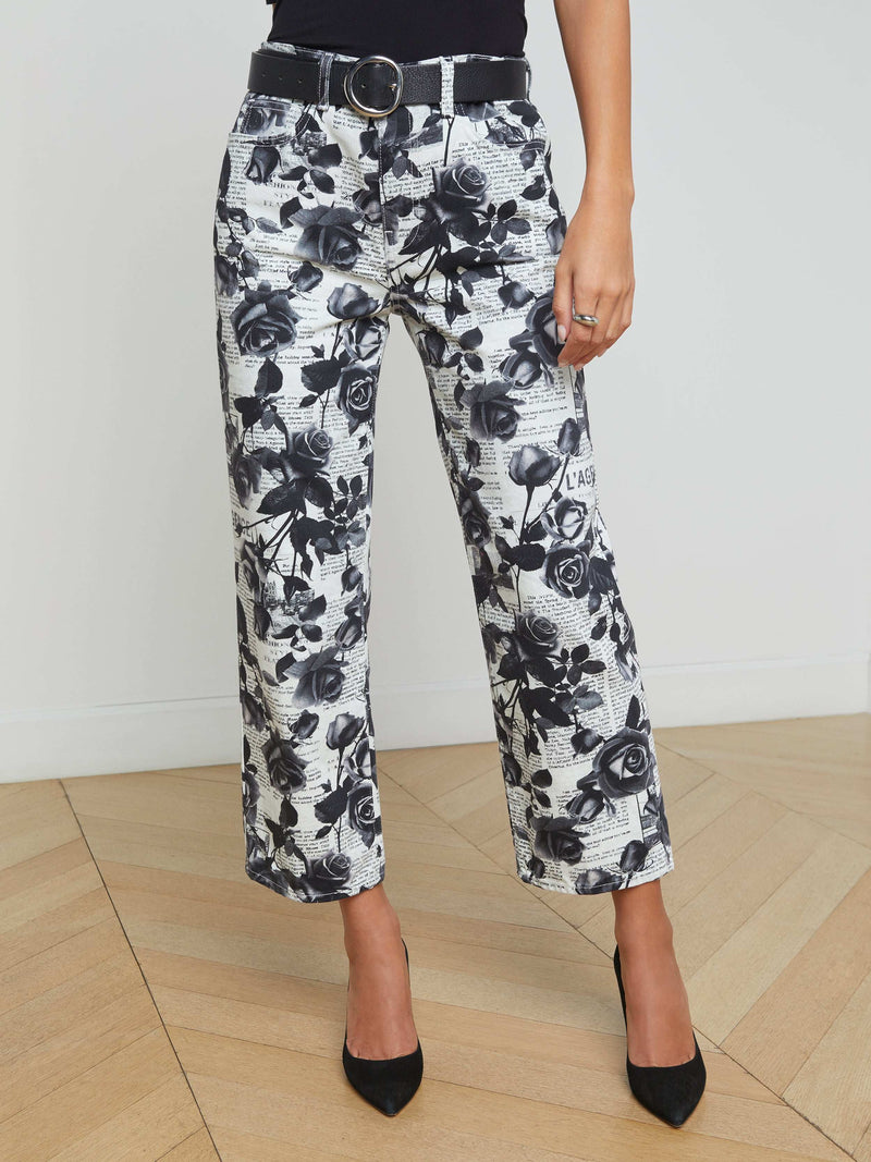 June Cropped Stovepipe Pant