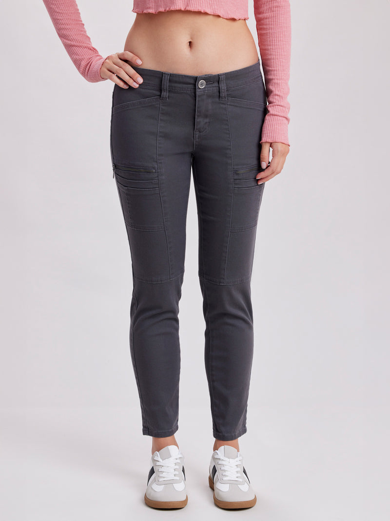 Blaire Utility Zip Skinny Pant