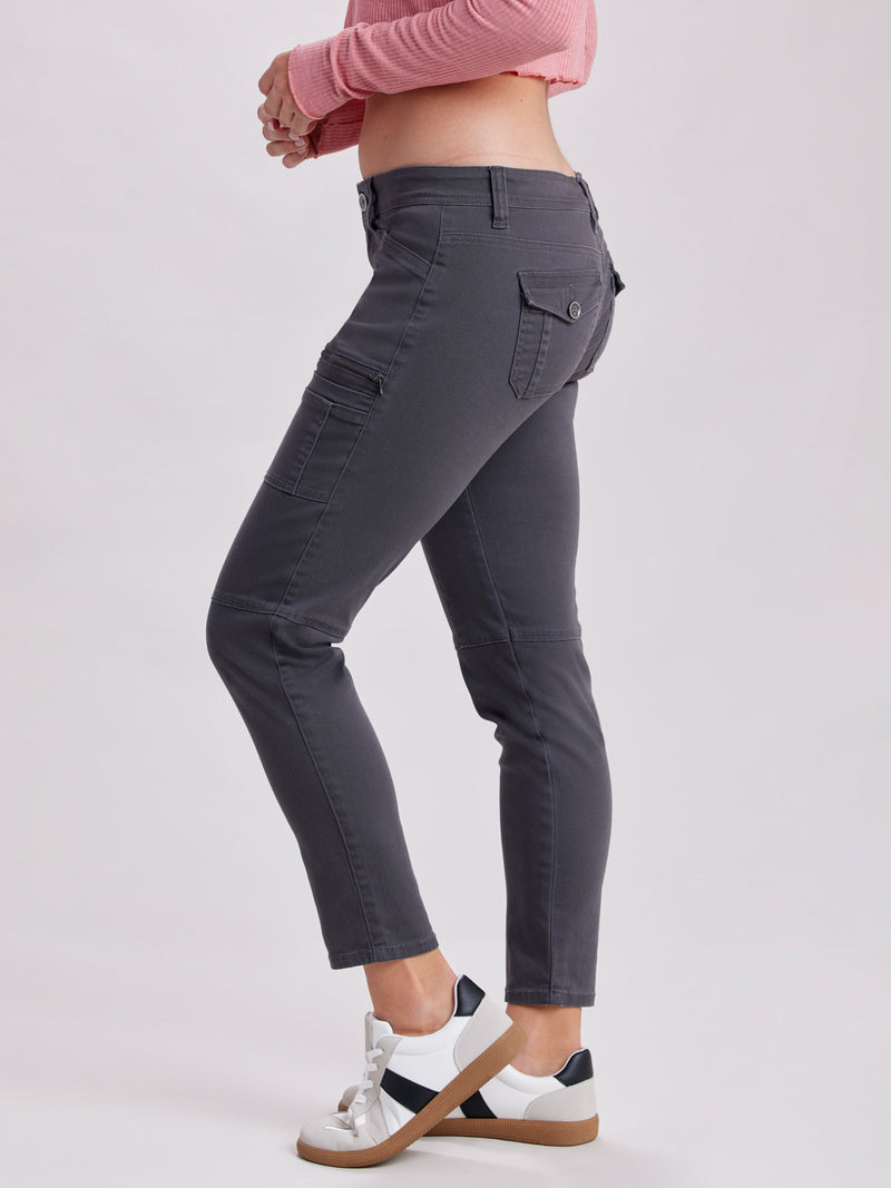 Blaire Utility Zip Skinny Pant